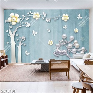 Tranh dán tưòng hình nai ghép đẹp