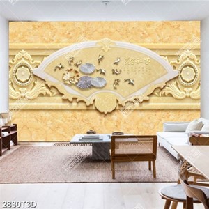 Tranh giả ngọc hình quạt chất lượng cao