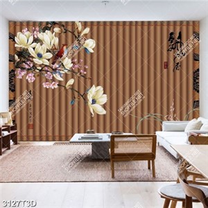 Tranh găn tường hoa mộc lan trắng