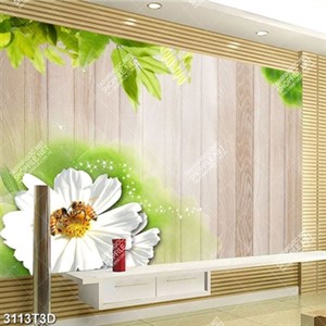 Tranh dán tường hoa xuyến chi đẹp