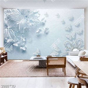 Tranh lụa hoa đính ngọc sang trọng chất lượng cao