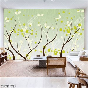 Tranh dán tường những chiếc lá đẹp nhất