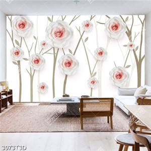 Tranh gắn tường hoa mẫu đơn chất lượng cao