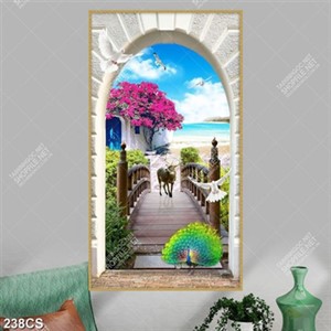 Tranh khung cửa và phong cảnh thiên nhiên các loài vật đẹp