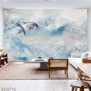 Tranh  treo tường cá heo chất lượng cao