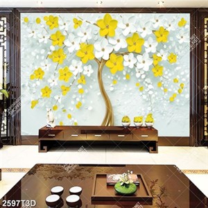 Tranh treo tường hoa màu sắc đẹp