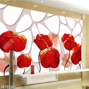 Tranh gắn tường hoa phượng in uv