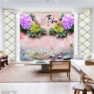 Tranh treo tường hoa giả ngọc in uv