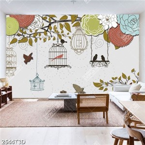 Tranh lồng chim gắn tường chất lượng cao