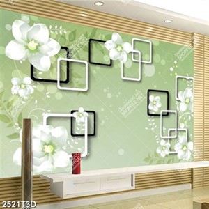 Tranh gắn tường họa tiết ô vuông in uv