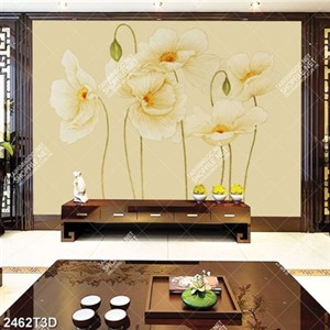 Tranh hoa đẹp in uv