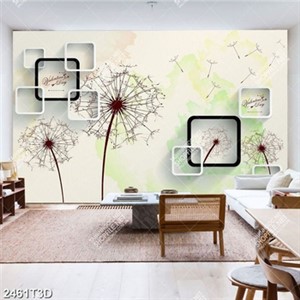 Tranh hoa bồ công anh đẹp