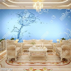 Tranh gắn tường hình nước chất lượng cao