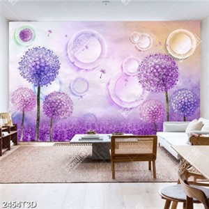 Tranh gắn tường nềm tím đẹp nghệ thuật