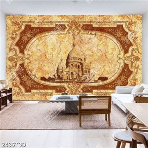 Tranh lâu đài đẹp trang trí tường