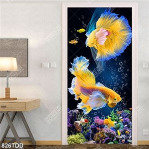 Tranh cá beta trang trí treo tường chất lượng cao
