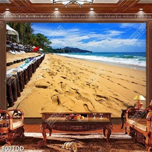 File tranh gốc bãi cát trên biển