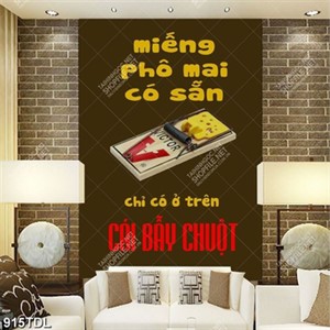 Tranh động lực khuyên không nên lười biếng Tranh động lực khuyên không nên lười biếng