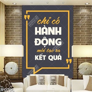 Tranh động lực chỉ có hành động mới tạo ra kết quả Tranh động lực chỉ có hành động mới tạo ra kết quả