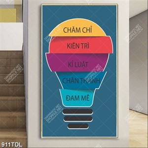 Tranh động lực về tinh thần làm việc tích cực Tranh động lực về tinh thần làm việc tích cực