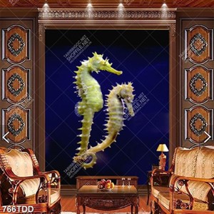Tranh đôi cá ngựa chất lượng cao