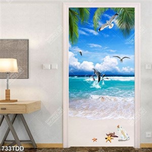 Tranh biển đại dương và cá heo chất lượng cao