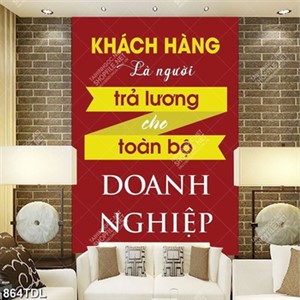 Tranh động lực về chăm sóc khách hàng Tranh động lực về chăm sóc khách hàng