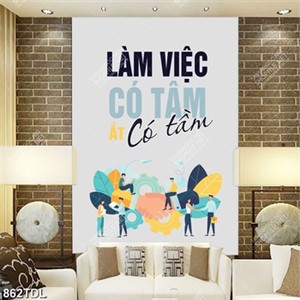 Tranh động lực làm việc có tầm Tranh động lực làm việc có tầm