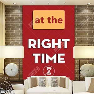 Tranh động lực at the right time Tranh động lực at the right time