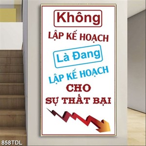 Tranh động lực về lập kế hoạch Tranh động lực về lập kế hoạch