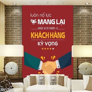 Tranh động lực mang lại kỳ vọng cho khách hàng Tranh động lực mang lại kỳ vọng cho khách hàng