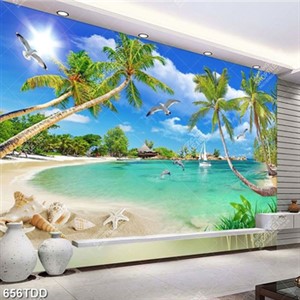 Tranh phong cảnh biển trên đảo chất lượng cao
