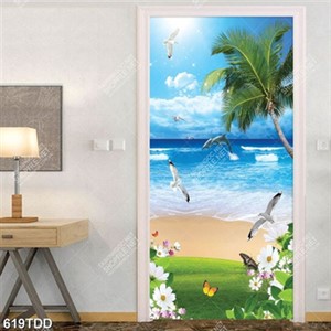 Tranh phong cảnh trên đẹp độc đáo file psd