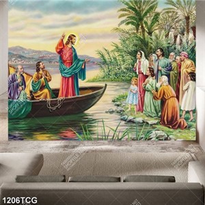 Tranh Chúa rao giảng Tin Mừng chất lượng cao