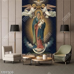 Tranh Mẹ Maria và Chúa GiêSu chất lượng cao