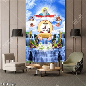 Tranh Đức Chúa Cha file psd