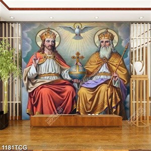 Tranh Chúa Ba Ngôi chất lượng cao