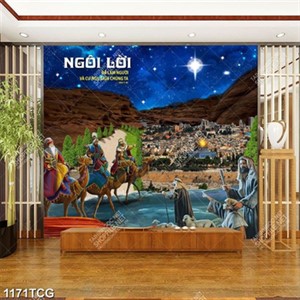 Tranh lễ Chúa tỏa mình cho dân ngoại psd