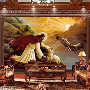 Tranh Chúa GiêSu và cừu