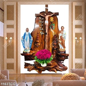 Tranh bàn thờ Thánh gia