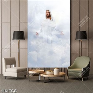 Tranh Chúa Phục Sinh chất lượng cao in kính đẹp