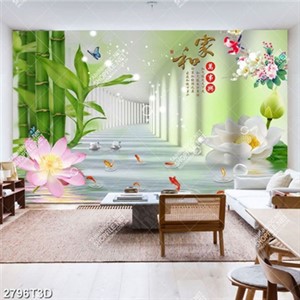 Tranh cây thần tài cá chép phong thủy đẹp