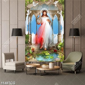 Tranh Chúa hiện ra in lịch đẹp