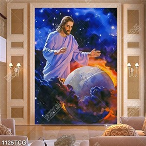 Tranh Chúa GiêSu vua vũ trụ