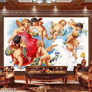 Tranh thiên thần trên trời