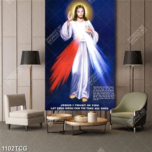 Tranh Chúa Giêsu con tín thác vào Chúa