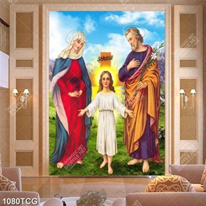 Tranh gia đính Thánh Gia chất lượng cao
