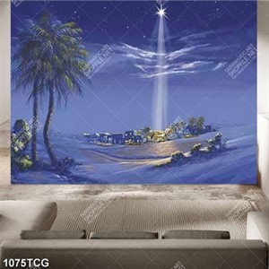 Tranh Chúa Giáng Sinh ngôi sao lạ