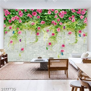 Tranh dàn hoa hồng leo đẹp file psd