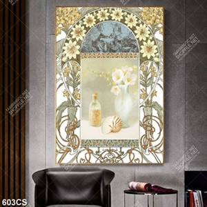 Tranh 3D hoa ghép chất lượng cao